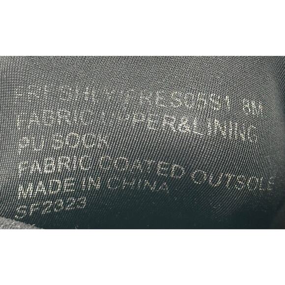 Steve Madden Freshly Wedge Sock Bootie Black Size 8 Punk Goth Suede - Picture 6 of 6